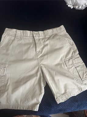 croft & barrow Men's Light Beige Cargo Shorts